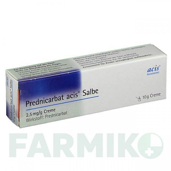 ПРЕДНИКАРБАТ (PREDNICARBAT) мазь 10 г - Предникарбат ACIS