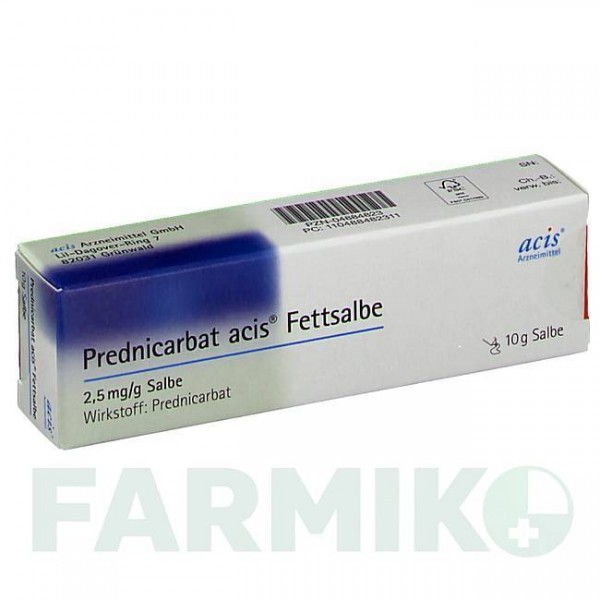 ПРЕДНИКАРБАТ (PREDNICARBAT) мазь 10 г - Предникарбат ACIS