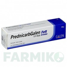 ПРЕДНИКАРБГАЛЕН (PREDNICARBGALEN) 2,5 мг/г крем 50 г - Предникарбат GALENPHARMA