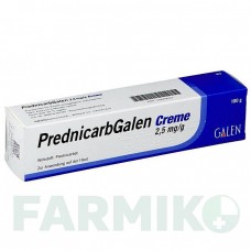 ПРЕДНИКАРБГАЛЕН (PREDNICARBGALEN) 2,5 мг/г крем 100 г - Предникарбат GALENPHARMA