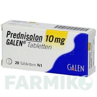 ПРЕДНІЗОЛОН (PREDNISOLON) 10 мг таблетки 20 шт - Преднізолон GALENPHARMA