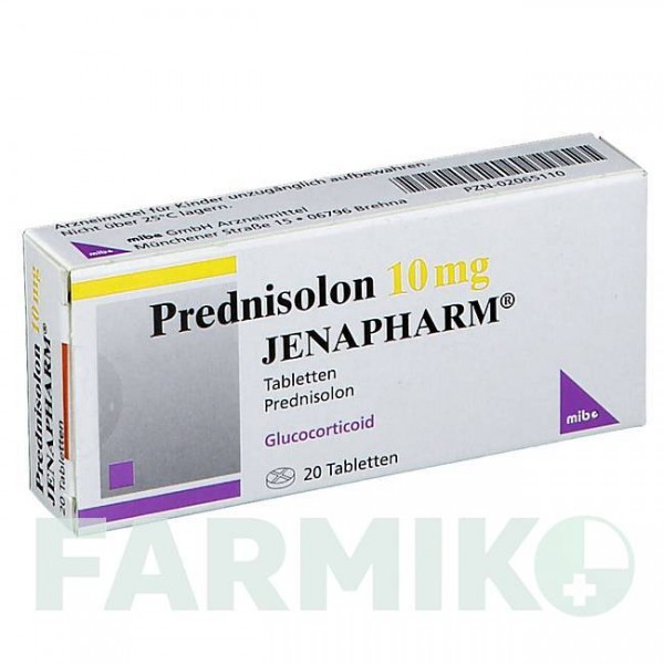 ПРЕДНИЗОЛОН (PREDNISOLON) 10 мг таблетки 20 шт - Преднизолон MIBE