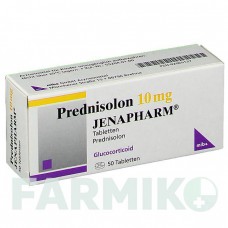 ПРЕДНІЗОЛОН (PREDNISOLON) 10 мг таблетки 50 шт - Преднізолон MIBE