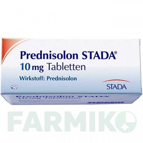 ПРЕДНІЗОЛОН (PREDNISOLON) 10 мг таблетки 50 шт - Преднізолон STADAPHARM