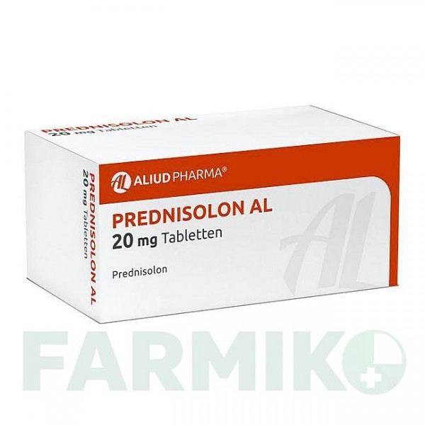 ПРЕДНІЗОЛОН (PREDNISOLON) 20 мг таблетки 20 шт - Преднізолон ALIUD PHARMA
