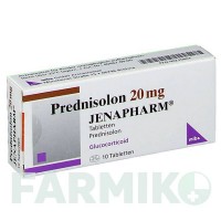 ПРЕДНІЗОЛОН (PREDNISOLON) 20 мг таблетки 10 шт - Преднізолон MIBE