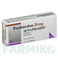 ПРЕДНІЗОЛОН (PREDNISOLON) 20 мг таблетки 20 шт - Преднізолон MIBE