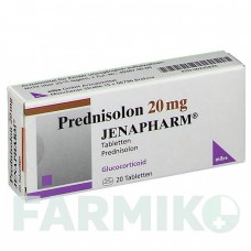 ПРЕДНИЗОЛОН (PREDNISOLON) 20 мг таблетки 20 шт - Преднизолон MIBE