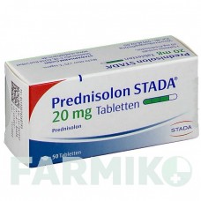 ПРЕДНИЗОЛОН (PREDNISOLON) 20 мг таблетки 50 шт - Преднизолон STADAPHARM
