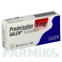 ПРЕДНІЗОЛОН (PREDNISOLON) 5 мг таблетки 20 шт - Преднізолон GALENPHARMA
