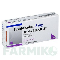ПРЕДНІЗОЛОН (PREDNISOLON) 5 мг таблетки 20 шт - Преднізолон MIBE