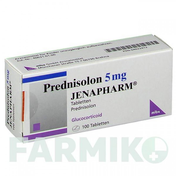 ПРЕДНИЗОЛОН (PREDNISOLON) 5 мг таблетки 100 шт - Преднизолон MIBE