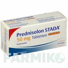 ПРЕДНІЗОЛОН (PREDNISOLON) 50 мг таблетки 50 шт - Преднізолон STADAPHARM