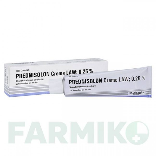 ПРЕДНІЗОЛОН (PREDNISOLON) крем 100 г - Преднізолон ABANTA PHARMA
