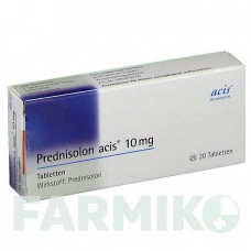 ПРЕДНІЗОЛОН АЦИС (PREDNISOLON ACIS) 10 мг таблетки 20 шт - Преднізолон ACIS