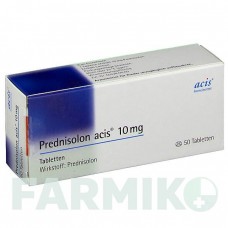 ПРЕДНІЗОЛОН АЦИС (PREDNISOLON ACIS) 10 мг таблетки 50 шт - Преднізолон ACIS