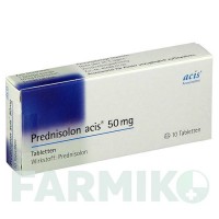 ПРЕДНІЗОЛОН АЦИС (PREDNISOLON ACIS) 50 мг таблетки 10 шт - Преднізолон ACIS