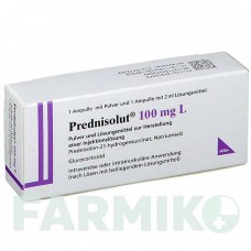 ПРЕДНИЗОЛЮТ (PREDNISOLUT) 100 мг порошок 1 шт - Преднизолон MIBE