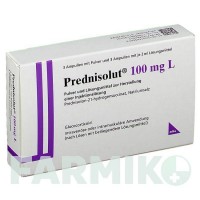 ПРЕДНІЗОЛЮТ (PREDNISOLUT) 100 мг порошок 3 шт - Преднізолон MIBE