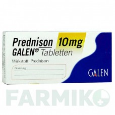 ПРЕДНИЗОН (PREDNISON) 10 мг таблетки 20 шт - Преднизон GALENPHARMA