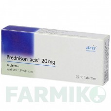 ПРЕДНИЗОН (PREDNISON) 20 мг таблетки 10 шт - Преднизон ACIS