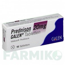 ПРЕДНІЗОН (PREDNISON) 20 мг таблетки 10 шт - Преднізон GALENPHARMA