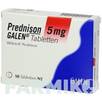 ПРЕДНИЗОН (PREDNISON) 5 мг таблетки 50 шт - Преднизон GALENPHARMA