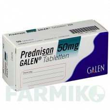 ПРЕДНІЗОН (PREDNISON) 50 мг таблетки 50 шт - Преднізон GALENPHARMA