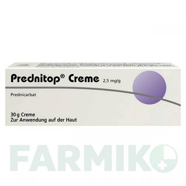 ПРЕДНІТОП (PREDNITOP) крем 30 г - Преднікарбат DERMAPHARM