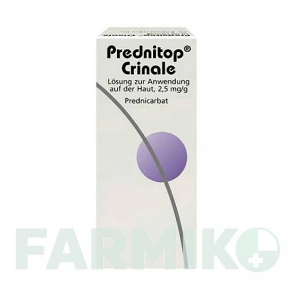 ПРЕДНИТОП (PREDNITOP) раствор 100 мл - Предникарбат DERMAPHARM