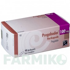 ПРЕГАБАДОР (PREGABADOR) 100 мг капсулы 98 шт - Прегабалин BB FARMA
