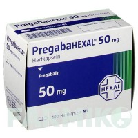 ПРЕГАБАГЕКСАЛ (PREGABAHEXAL) 50 мг капсулы 21 шт - Прегабалин HEXAL
