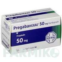 ПРЕГАБАГЕКСАЛ (PREGABAHEXAL) 50 мг капсули 56 шт - Прегабалін HEXAL