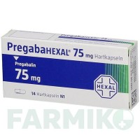 ПРЕГАБАГЕКСАЛ (PREGABAHEXAL) 75 мг капсулы 14 шт - Прегабалин HEXAL