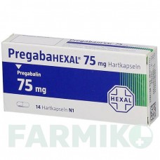 ПРЕГАБАГЕКСАЛ (PREGABAHEXAL) 75 мг капсулы 14 шт - Прегабалин HEXAL