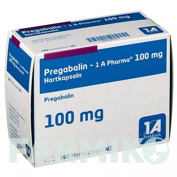 ПРЕГАБАЛИН (PREGABALIN) 100 мг капсулы 100 шт - Прегабалин 1 A PHARMA