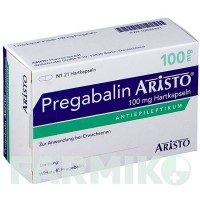 ПРЕГАБАЛІН (PREGABALIN) 100 мг капсули 21 шт - Прегабалін ARISTO PHARMA