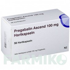 ПРЕГАБАЛИН (PREGABALIN) 100 мг капсулы 100 шт - Прегабалин ASCEND
