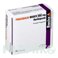 ПРЕГАБАЛІН (PREGABALIN) 100 мг капсули 56 шт - Прегабалін BASICS