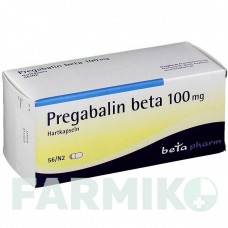 ПРЕГАБАЛИН (PREGABALIN) 100 мг капсулы 56 шт - Прегабалин BETAPHARM