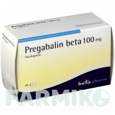 ПРЕГАБАЛИН (PREGABALIN) 100 мг капсулы 91 шт - Прегабалин BETAPHARM