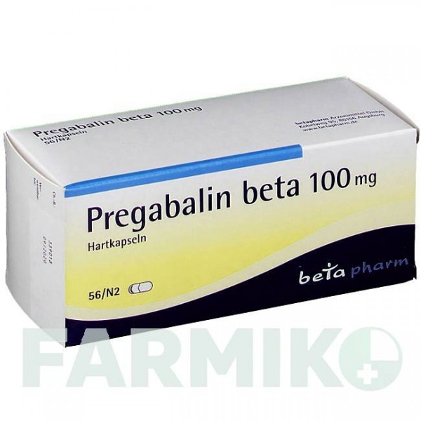 ПРЕГАБАЛИН (PREGABALIN) 100 мг капсулы 20 шт - Прегабалин BETAPHARM