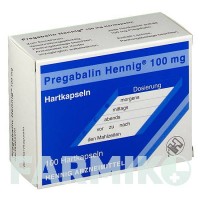 ПРЕГАБАЛИН (PREGABALIN) 100 мг капсулы 21 шт - Прегабалин HENNIG