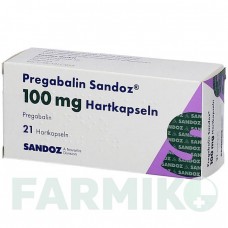 ПРЕГАБАЛИН (PREGABALIN) 100 мг капсулы 21 шт - Прегабалин HEXAL
