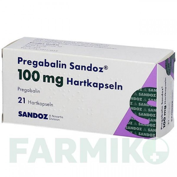ПРЕГАБАЛІН (PREGABALIN) 100 мг капсули 21 шт - Прегабалін HEXAL