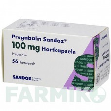 ПРЕГАБАЛИН (PREGABALIN) 100 мг капсулы 56 шт - Прегабалин HEXAL