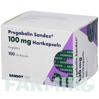 ПРЕГАБАЛІН (PREGABALIN) 100 мг капсули 100 шт - Прегабалін HEXAL