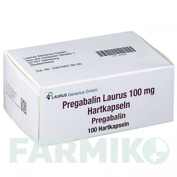 ПРЕГАБАЛИН (PREGABALIN) 100 мг капсулы 100 шт - Прегабалин LAURUS GENERICS