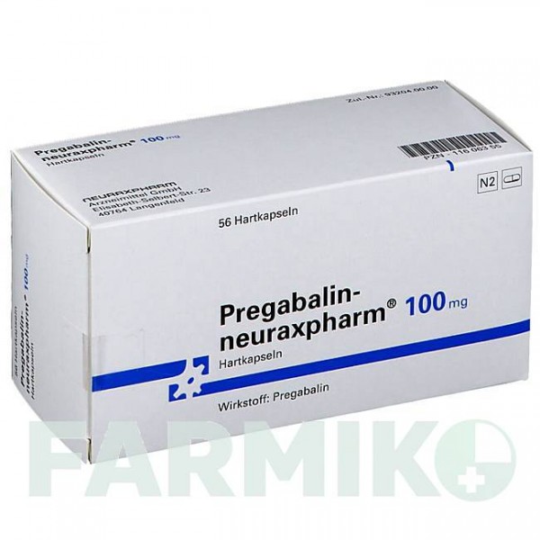ПРЕГАБАЛІН (PREGABALIN) 100 мг капсули 56 шт - Прегабалін NEURAXPHARM