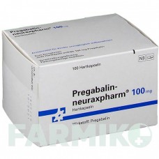 ПРЕГАБАЛИН (PREGABALIN) 100 мг капсулы 100 шт - Прегабалин NEURAXPHARM